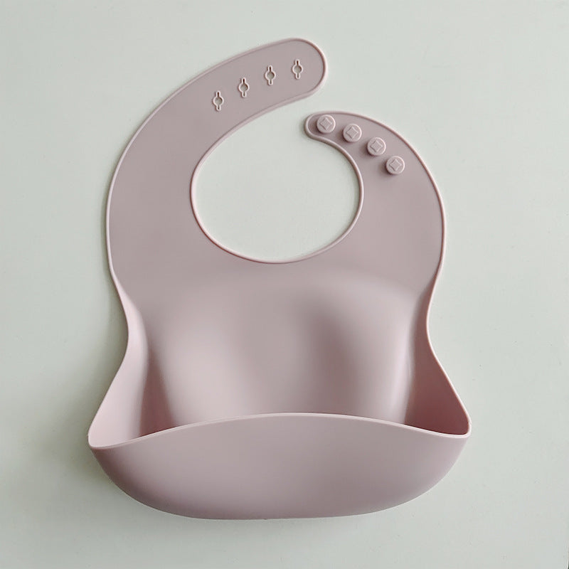 Baby silicone  waterproof apron